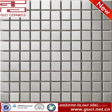 Fornecimento de fábrica foshan Telha de mosaico de aço inoxidável quadrado para parede do banheiro